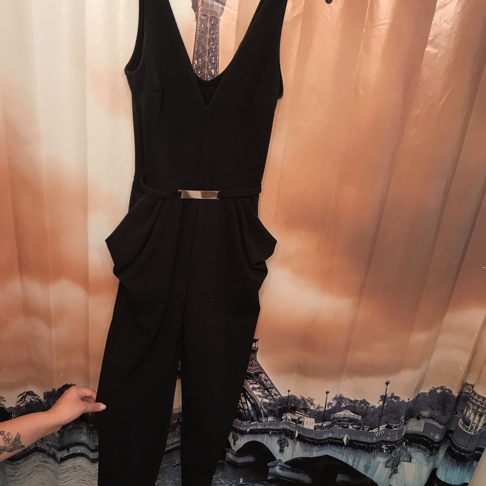 Love J black pants jumpsuit